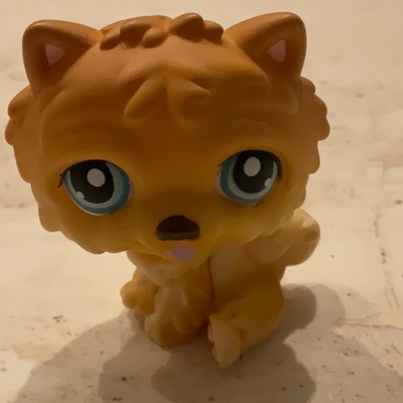 Littlest Pet Shop Chow Chow Dog LPS 117 Toy 2005 Pup Puppy - Picture 7 of 8